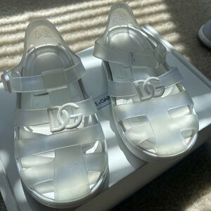 Dolce gabbana jelly toddler sandals